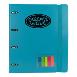 Carpeblock Din A4 Ocean’s Wave bleu clair avec cadeau