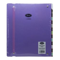 Carpeblock Din A4 Ocean’s Wave roxo avec cadeau