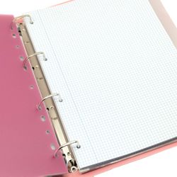 Carpeblock Din A4 Ocean's Wave rose pastel avec cadeau