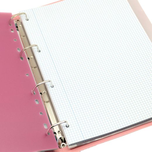 Carpeblock Din A4 Ocean's Wave rose pastel avec cadeau
