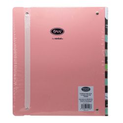 Carpeblock Din A4 Ocean's Wave rose pastel avec cadeau