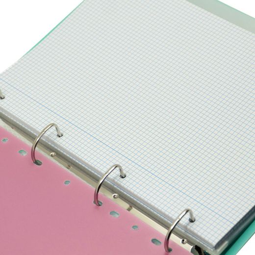 Carpeblock Din A4 Ocean’s Wave verde pastel con regalo