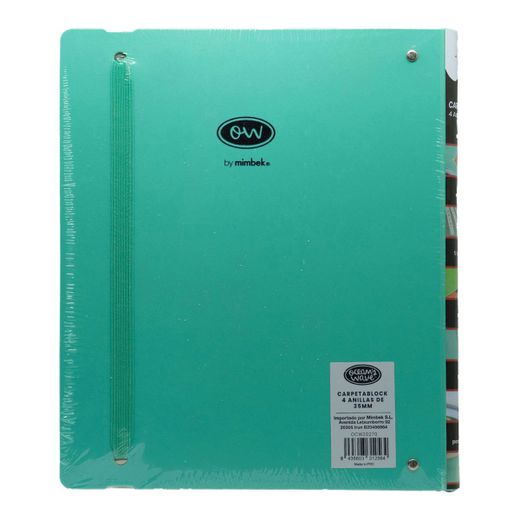 Carpeblock Din A4 Ocean’s Wave verde pastel con regalo