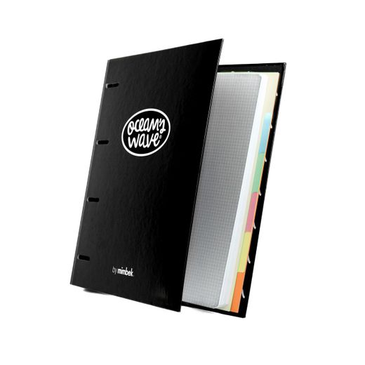 Dossier + Bloc Black Ocean's Wave.