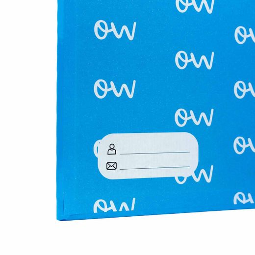 Dossier + Bloc série Neon Ocean's Wave Colors.