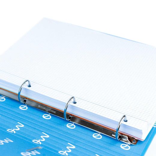 Dossier + Bloc série Neon Ocean's Wave Colors.