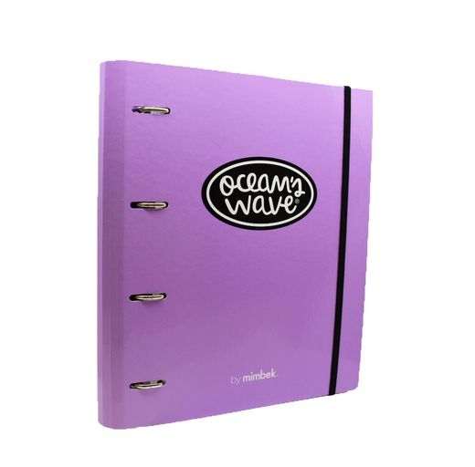 Pasta + Bloco Cores Pastel Série Ocean's Wave.
