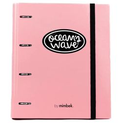 Dossier + Bloc Couleurs Pastel Série Ocean's Wave