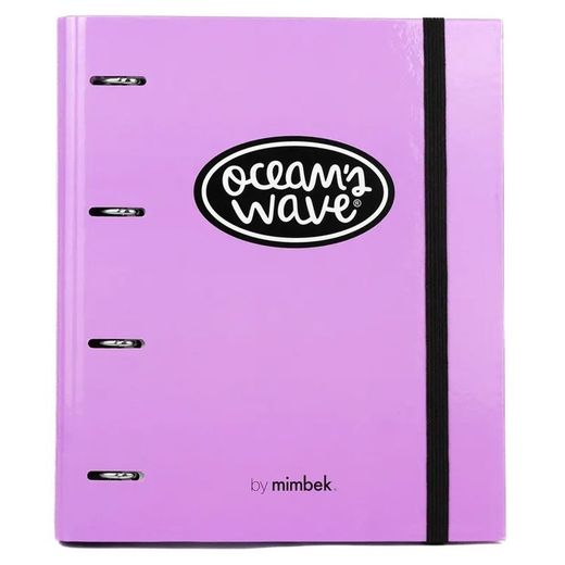 Dossier + Bloc Couleurs Pastel Série Ocean's Wave.