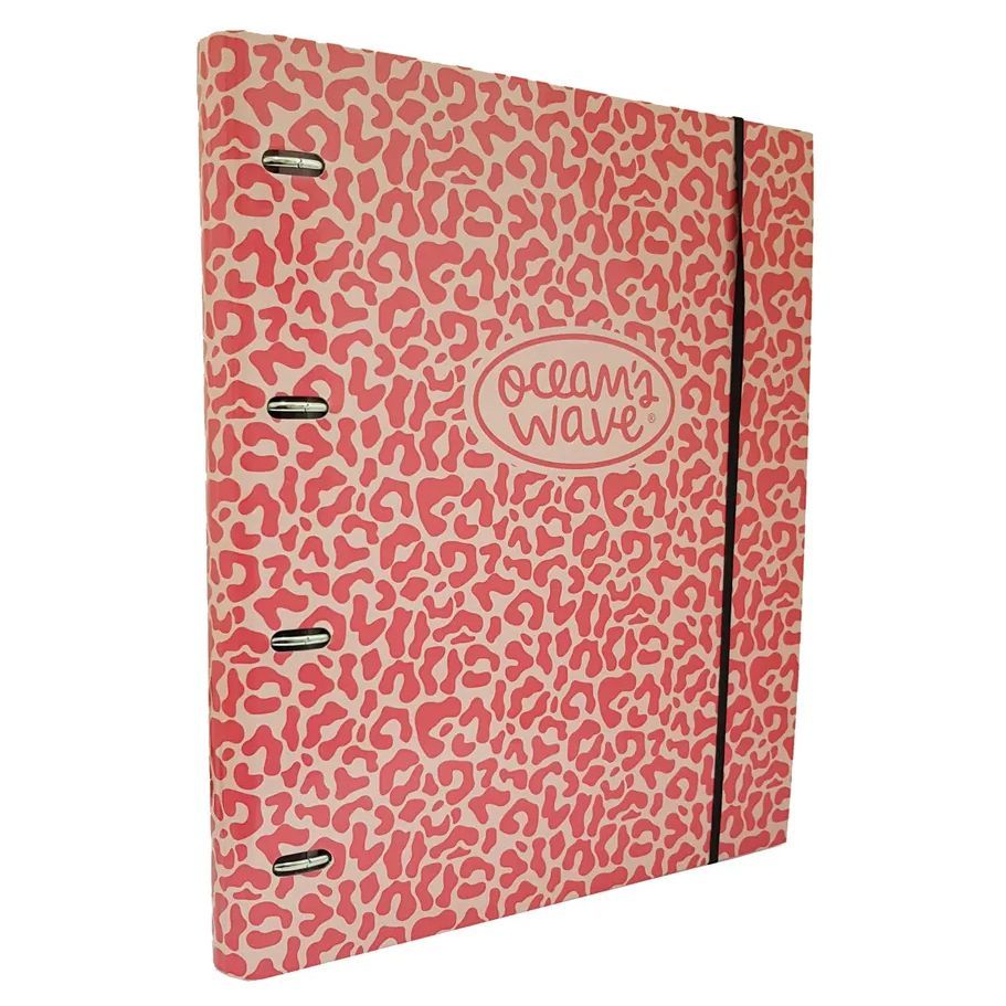 Carpeta A4 de 4 anillas con recambio Ocean's Wave
