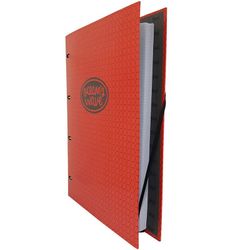 Pasta A4 de 4 argolas com recarga Ocean's Vawe