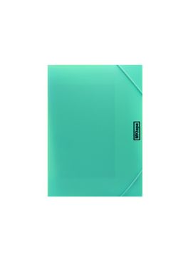 Carpeta A5 de polipropileno con gomas y solapas. 6 colores