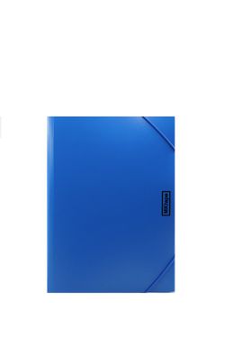 Carpeta A5 de polipropileno con gomas y solapas. 6 colores