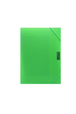 Carpeta A5 de polipropileno con gomas y solapas. 6 colores