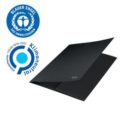 Chemise cartonnée à 3 rabats Leitz Recycle. ange bleu