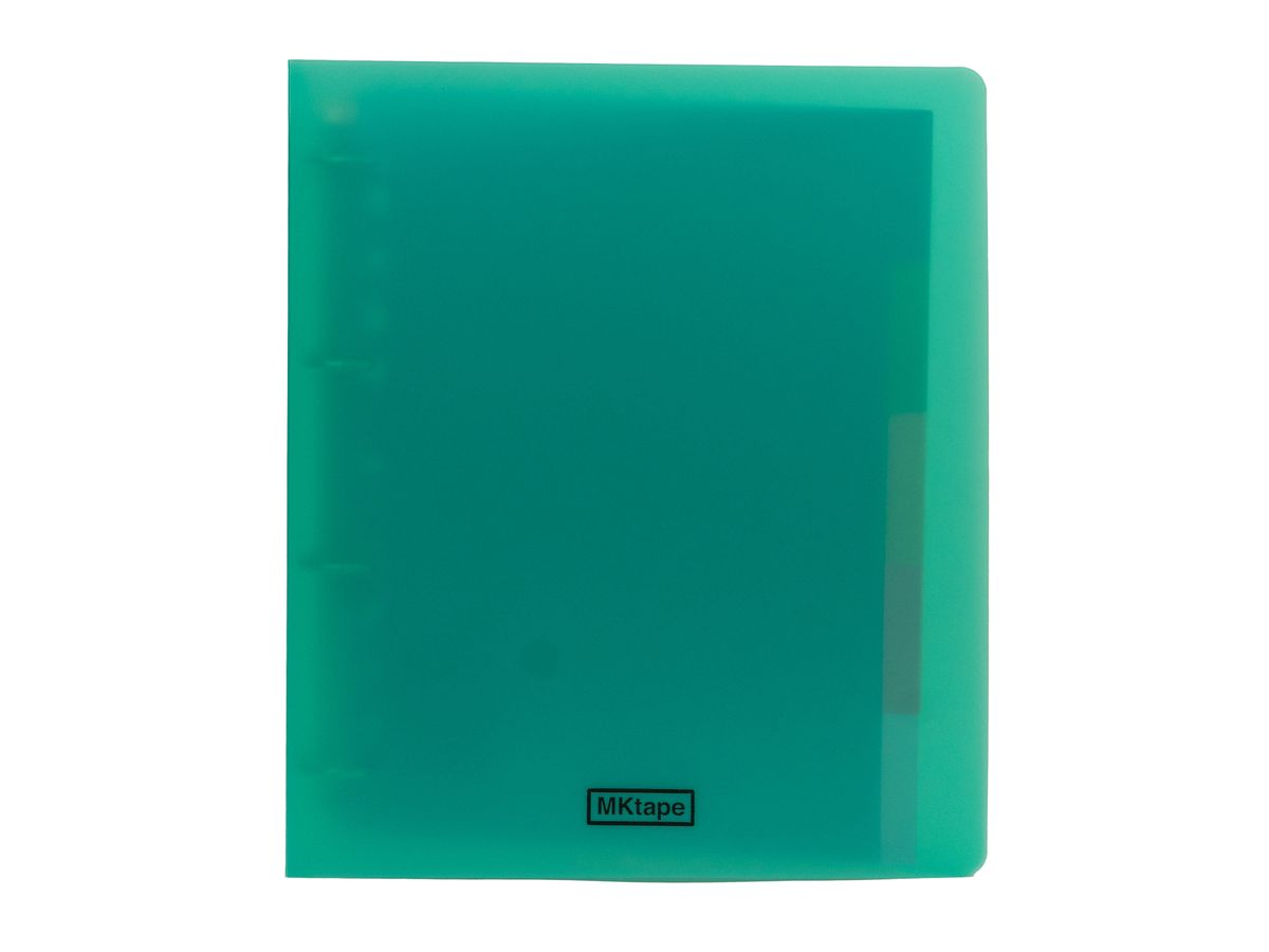 Carpeta de 4 anillas de polipropileno de MKTape