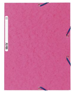 Chemise à élastiques en carton