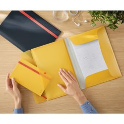 Dossier élastique et poche intérieure leitz cosy