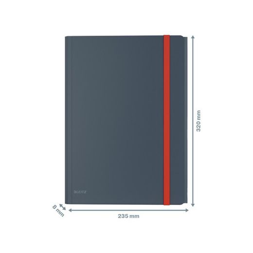 Dossier élastique et poche intérieure leitz cosy