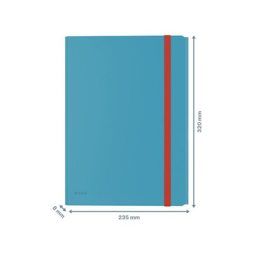 Dossier élastique et poche intérieure leitz cosy