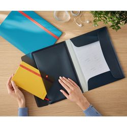 Dossier élastique et poche intérieure leitz cosy