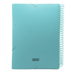 Folio de pâtes avec spirale et 20 couches avec élastiques + drapeaux