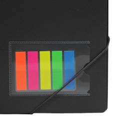 Folio de pâtes avec spirale et 20 couches avec élastiques + drapeaux