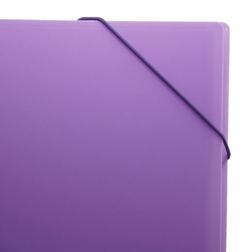 Carpeta folio con espiral y 30 fundas de 0,9 micras + banderitas. 7 colores