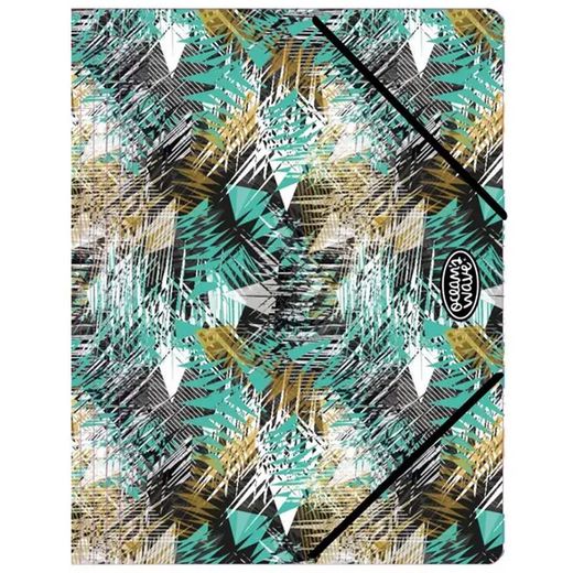 Pasta de polipropileno Derek com elásticos e abas