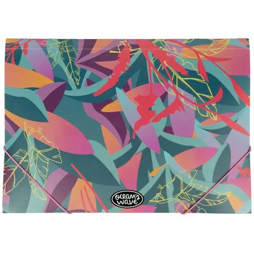 Carpeta Folio Polipropileno Gomas y Solapas Eiba