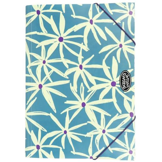 Chemise folio Hayde en polypropylène avec élastiques et rabats