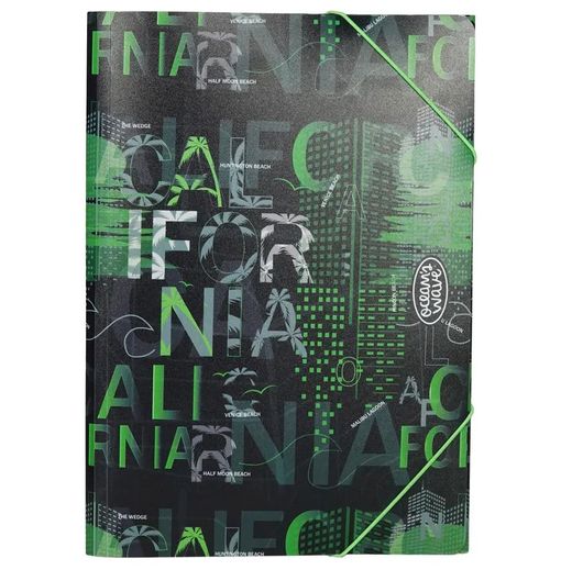 Pâte folio en polypropylène avec élastiques et abas L.A.