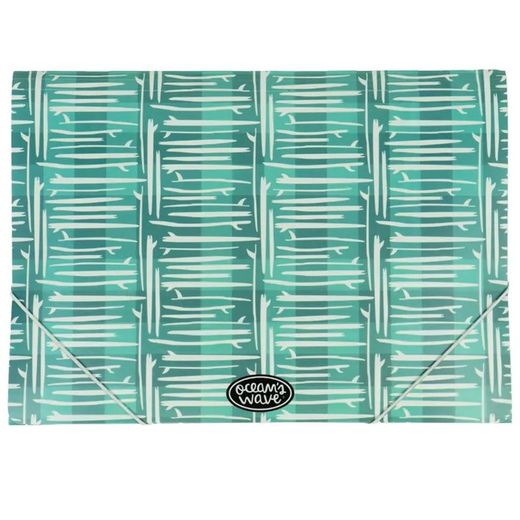 Carpeta Folio Polipropileno Gomas y Solapas Mako