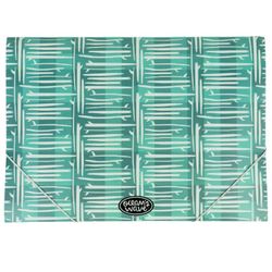 Carpeta Folio Polipropileno Gomas y Solapas Mako