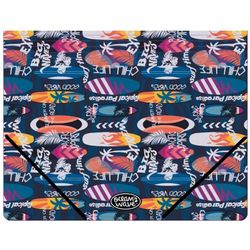 Carpeta Folio Polipropileno Gomas y Solapas Maverics