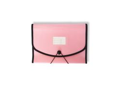 Carpeta fuelle con 13 departamentos rosa pastel Ocean's Wave