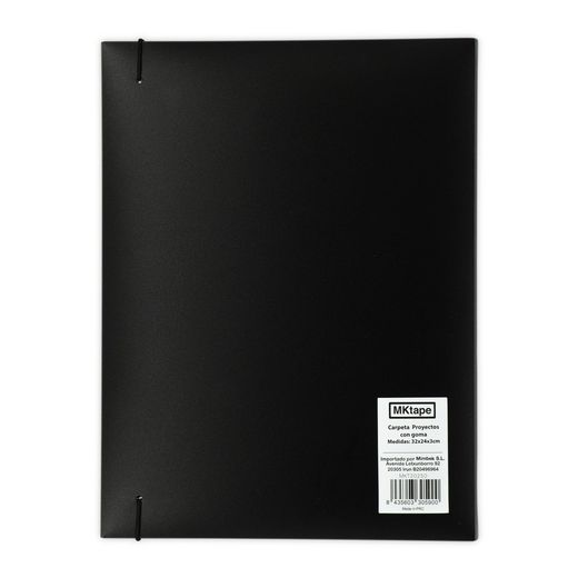 Dossier en plastique pour les projets Mktape