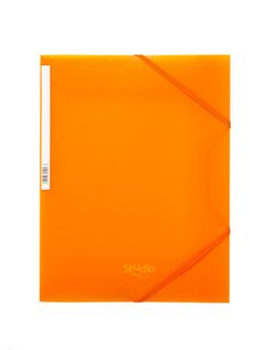 Chemise élastique translucide à rabats en polypropylène