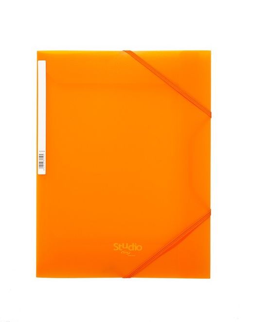 Chemise élastique translucide à rabats en polypropylène