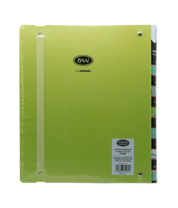 Classeur A4 4 anneaux, 35 mm, + recharge 80H 90 g + accessoires de classement