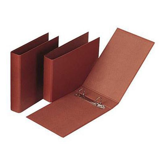 Pastas de anel de couro de papelão