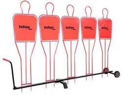 Chariot barrière pour 5 poupées