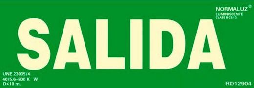 Cartazes de sinalização aprovados