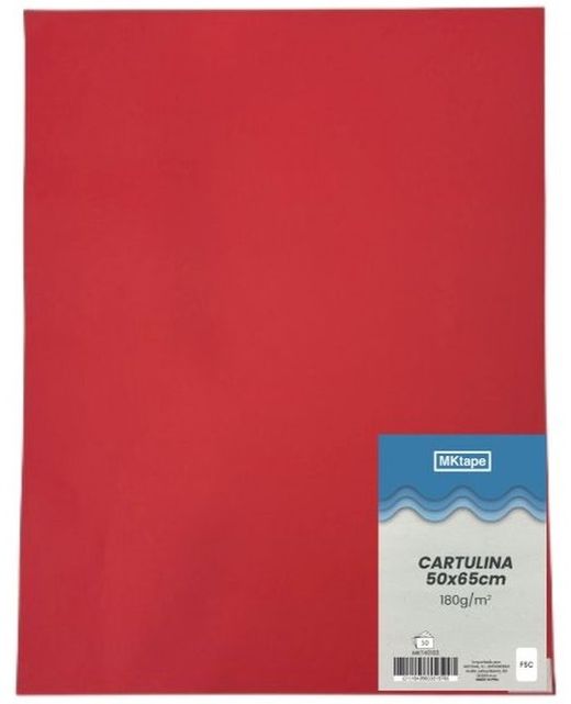 Cartulina de 50 x 65 cm. 8 colores