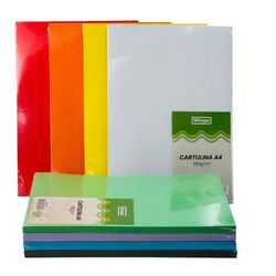 Carton A4. 8 couleurs