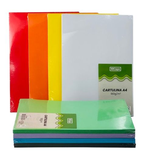 Carton A4. 8 couleurs