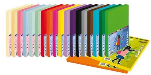 Cartulinas Din A-4 de 180 gramos