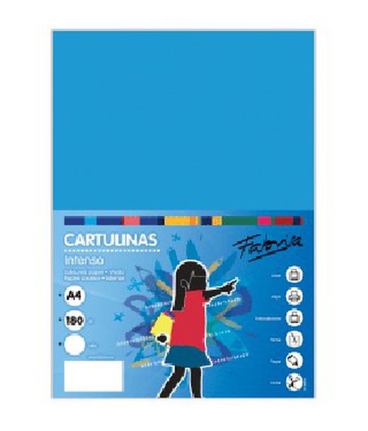 Cartulinas Din A-4 de 180 gramos