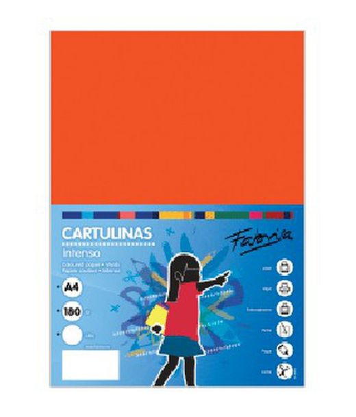 Cartulinas Din A-4 de 180 gramos