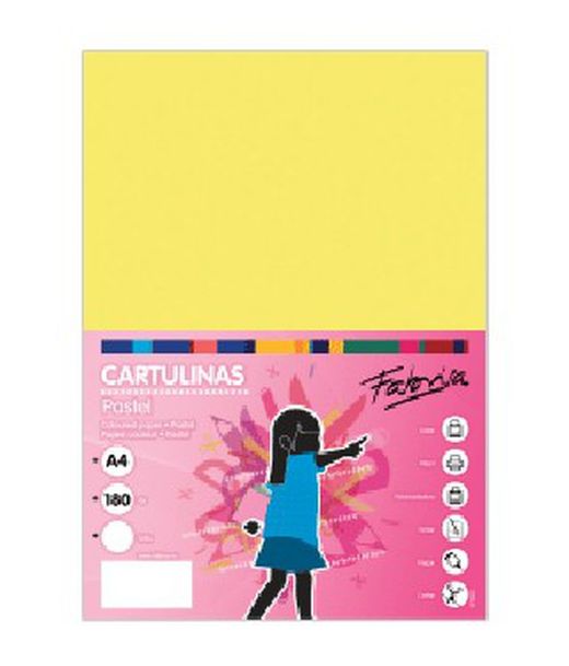 Cartulinas Din A-4 de 180 gramos